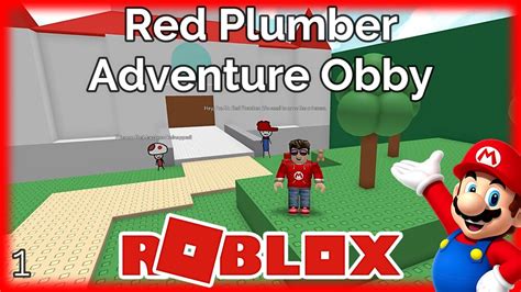 Red Plumber Adventure Obby!